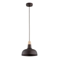 Lampadario a cavo RODOS 1xE27/15W/230V nero