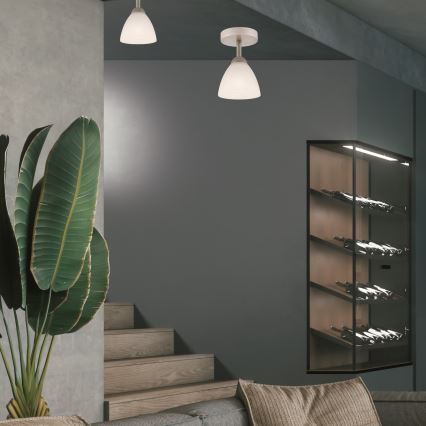 Lampadario a plafone ADRIANO 1xE27/60W/230V faggio - FSC certificato