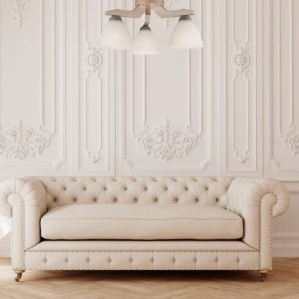 Lampadario a plafone ADRIANO 3xE27/60W/230V - FSC certificato