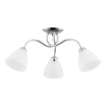 Lampadario a plafone AMARILLO 3xE27/15W/230V cromo lucido