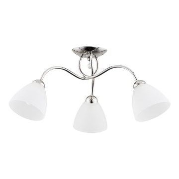 Lampadario a plafone AMARILLO 3xE27/15W/230V cromo lucido