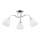 Lampadario a plafone AMARILLO 3xE27/15W/230V cromo lucido