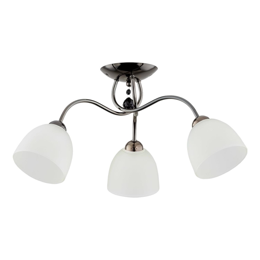Lampadario a plafone AMARILLO 3xE27/15W/230V cromo lucido
