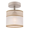 Lampadario a plafone ANDREA 1xE27/60W/230V faggio