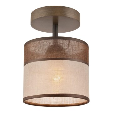 Lampadario a plafone ANDREA 1xE27/60W/230V faggio
