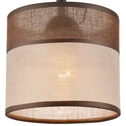 Lampadario a plafone ANDREA 1xE27/60W/230V faggio