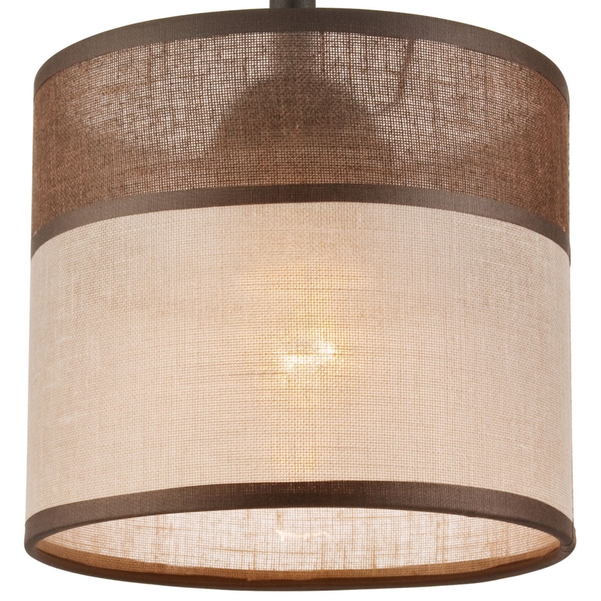 Lampadario a plafone ANDREA 1xE27/60W/230V faggio