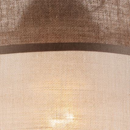 Lampadario a plafone ANDREA 1xE27/60W/230V faggio