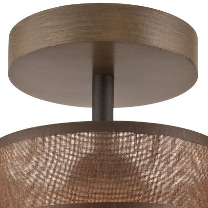 Lampadario a plafone ANDREA 1xE27/60W/230V faggio