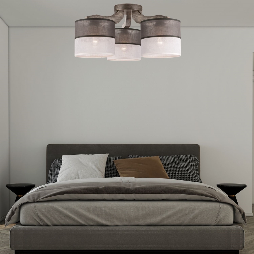 Lampadario a plafone ANDREA 3xE27/60W/230V