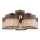 Lampadario a plafone ANDREA 5xE27/60W/230V faggio