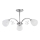 Lampadario a plafone APOLLO 3xE14/10W/230V cromo lucido