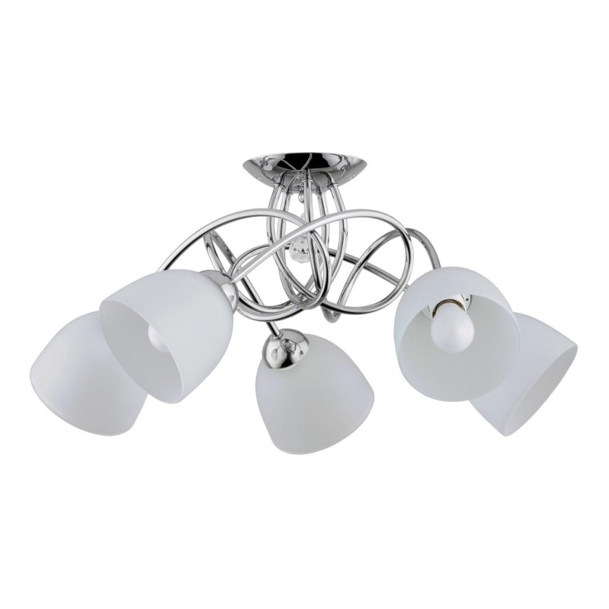 Lampadario a plafone BALENA 5xE27/60W/230V