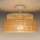 Lampadario a plafone BOHO 1xE27/60W/230V diametro 40 cm rattan