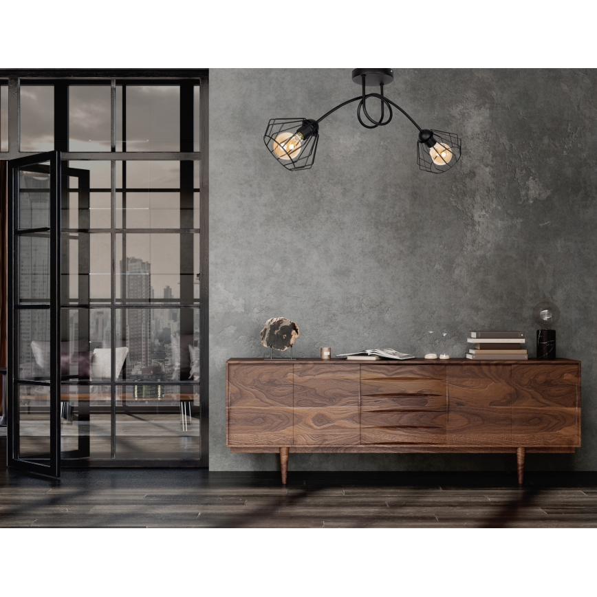 Lampadario a plafone CEED 2xE27/60W/230V