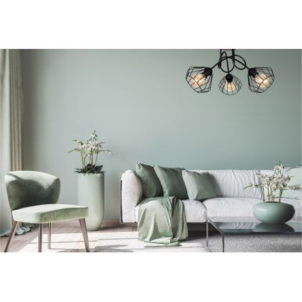 Lampadario a plafone CEED 3xE27/60W/230V