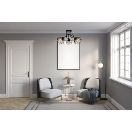Lampadario a plafone CEED 3xE27/60W/230V