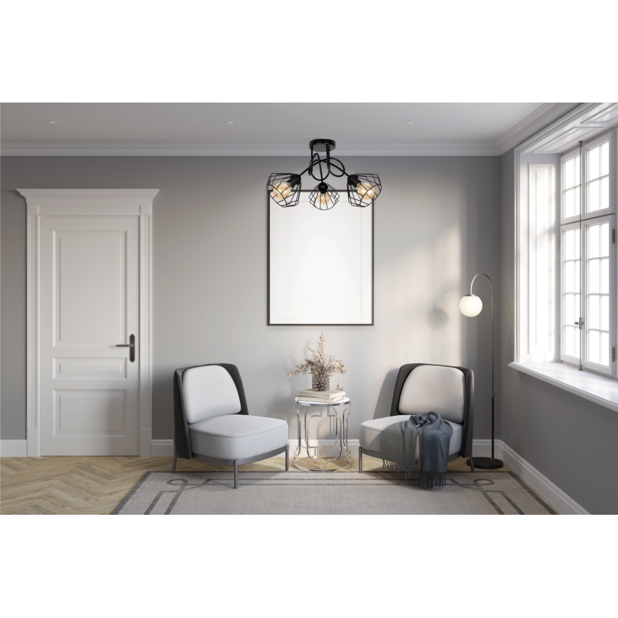 Lampadario a plafone CEED 3xE27/60W/230V