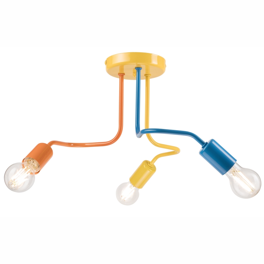 Lampadario a plafone CHARLIE 3xE27/60W/230V