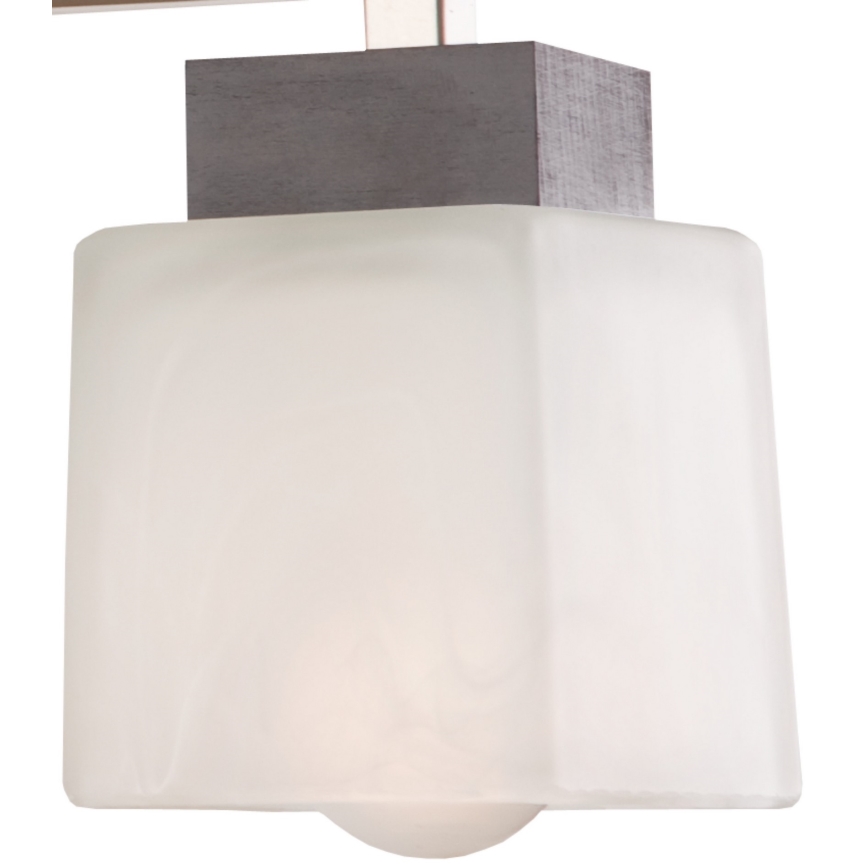Lampadario a plafone DANA 5xE14/40W/230V faggio