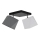 Lampadario a plafone DIAMENT 2xE27/60W/230V