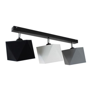 Lampadario a plafone DIAMENT 3xE27/60W/230V