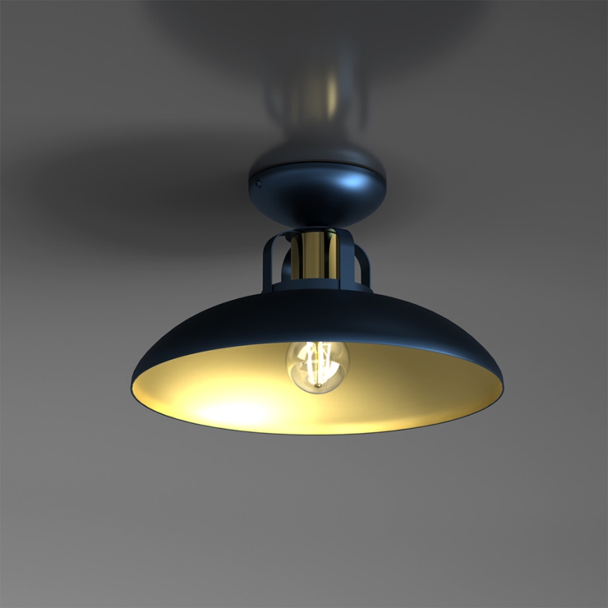 Lampadario a plafone FELIX 1xE27/60W/230V blu