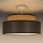 Lampadario a plafone GRACE 1xE27/60W/230V beige/marrone
