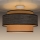 Lampadario a plafone GRACE 1xE27/60W/230V color crema/marrone