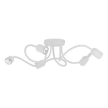 Lampadario a plafone GRACJAN 5xGU10/10W/230V