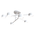 Lampadario a plafone HALO 6xGX53/8W/230V bianco