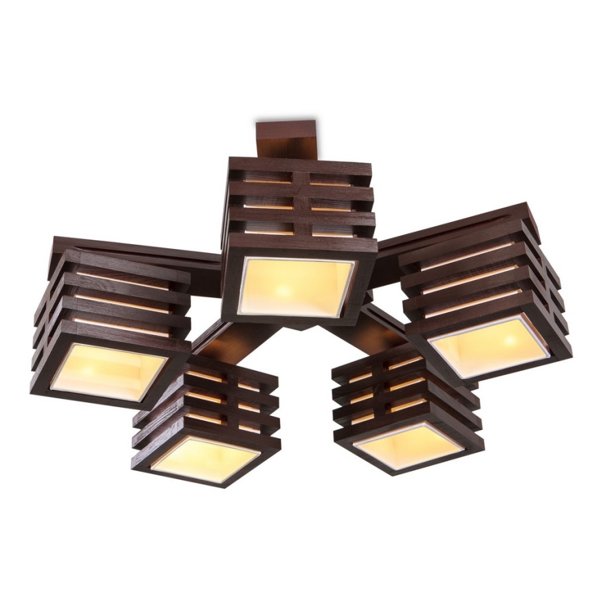 Lampadario a plafone HOUSTON 5xE27/40W/230V