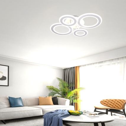 Lampadario a plafone LED dimmerabile LED/100W/230V 3000-6500K + telecomando