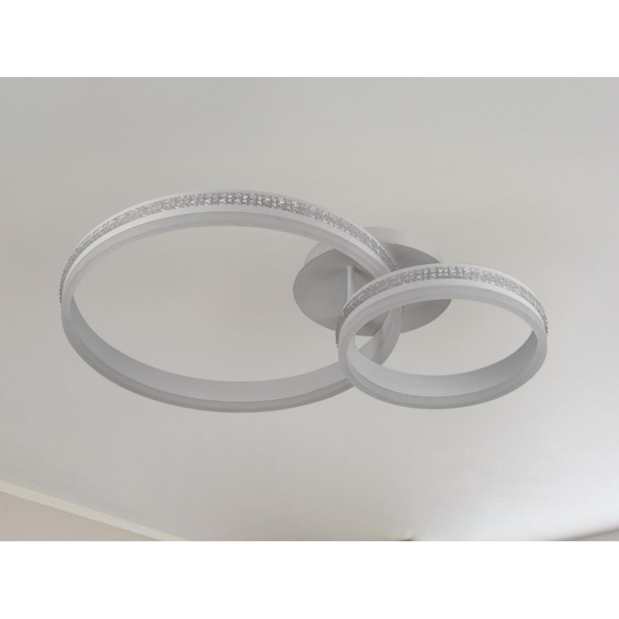 Lampadario a plafone LED dimmerabile LED/110W/230V 3000-6500K + telecomando