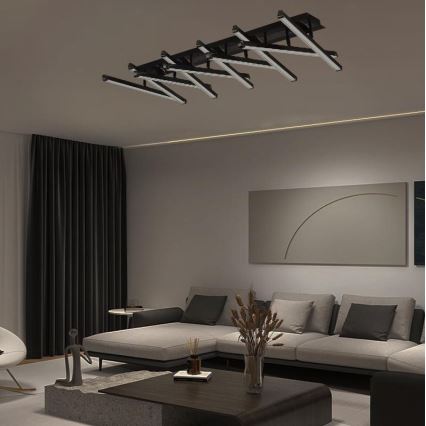 Lampadario a plafone LED dimmerabile LED/125W/230V 3000-6500K + telecomando