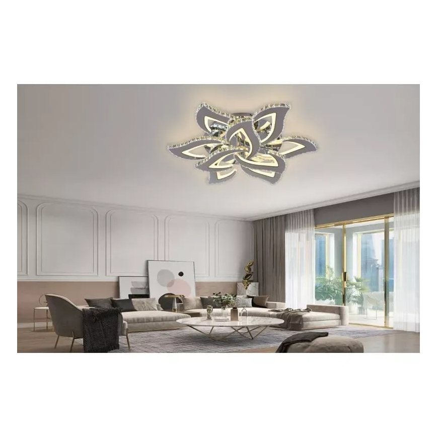 Lampadario a plafone LED dimmerabile LED/180W/230V 3000-6500K + telecomando