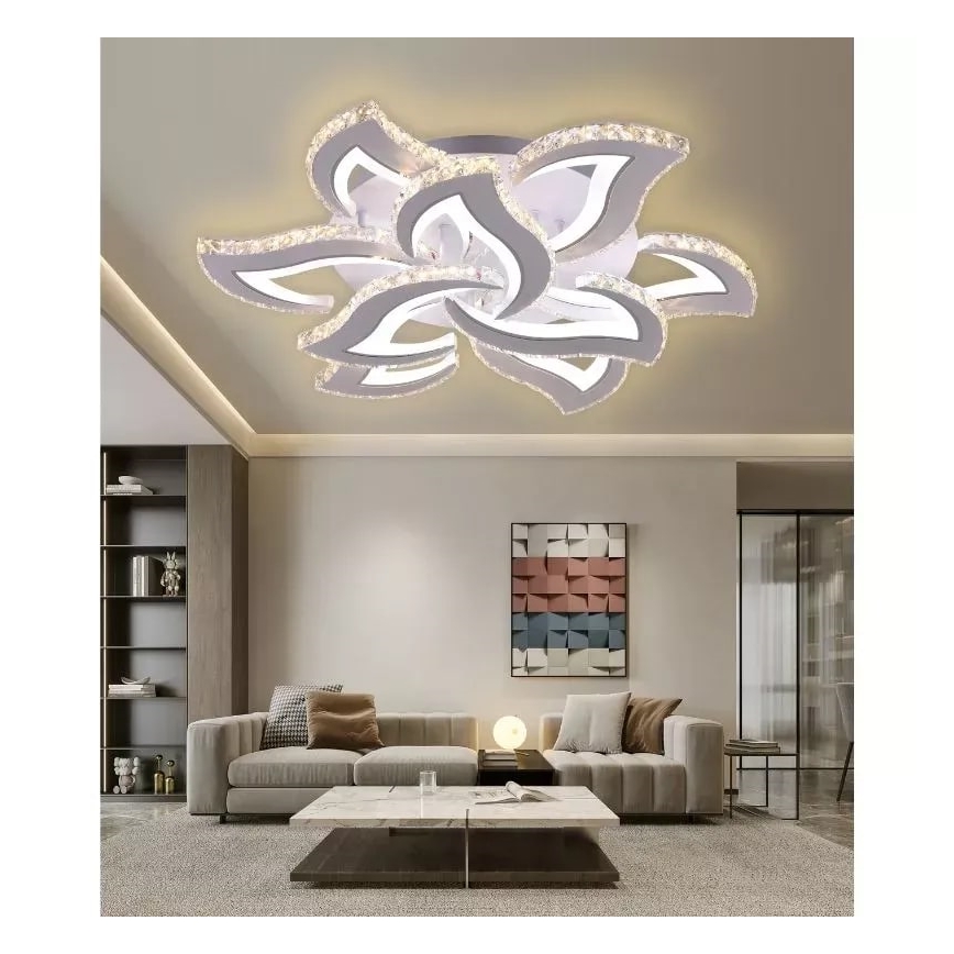 Lampadario a plafone LED dimmerabile LED/180W/230V 3000-6500K + telecomando