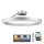 Lampadario a plafone LED dimmerabile LED/40W/230V 3000-6500K cromo opaco + telecomando