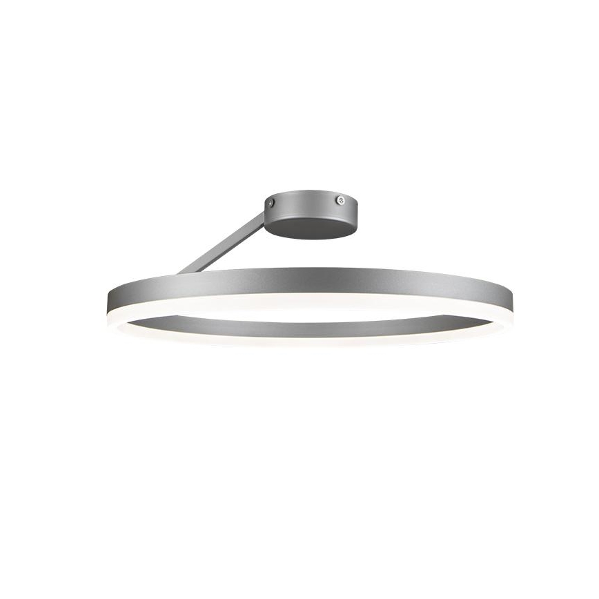 Lampadario a plafone LED dimmerabile LED/40W/230V 3000-6500K cromo opaco + telecomando