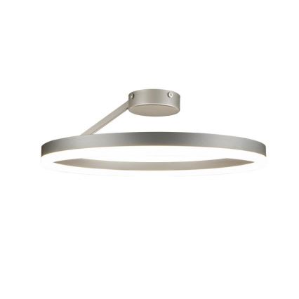 Lampadario a plafone LED dimmerabile LED/40W/230V 3000-6500K cromo opaco + telecomando