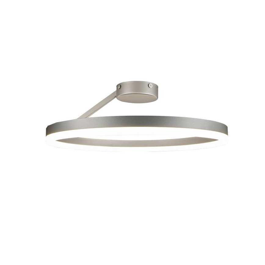 Lampadario a plafone LED dimmerabile LED/40W/230V 3000-6500K cromo opaco + telecomando