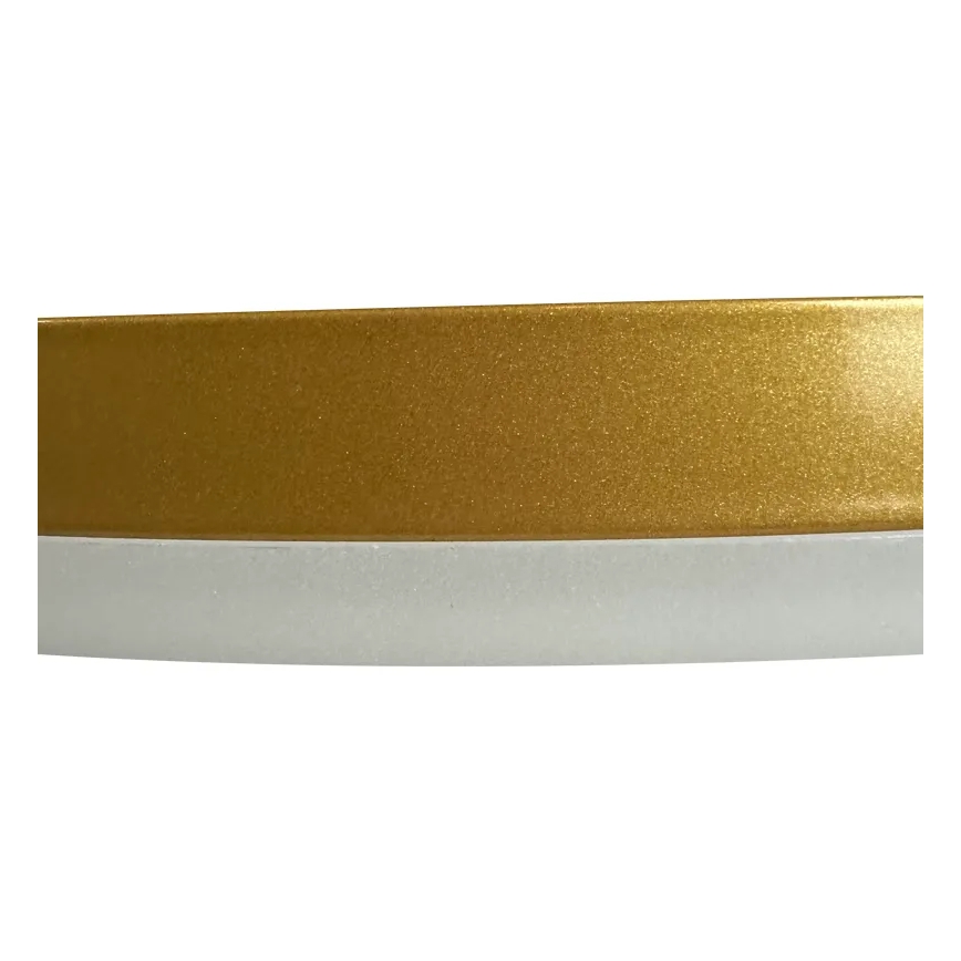 Lampadario a plafone LED dimmerabile LED/40W/230V 3000-6500K oro + telecomando
