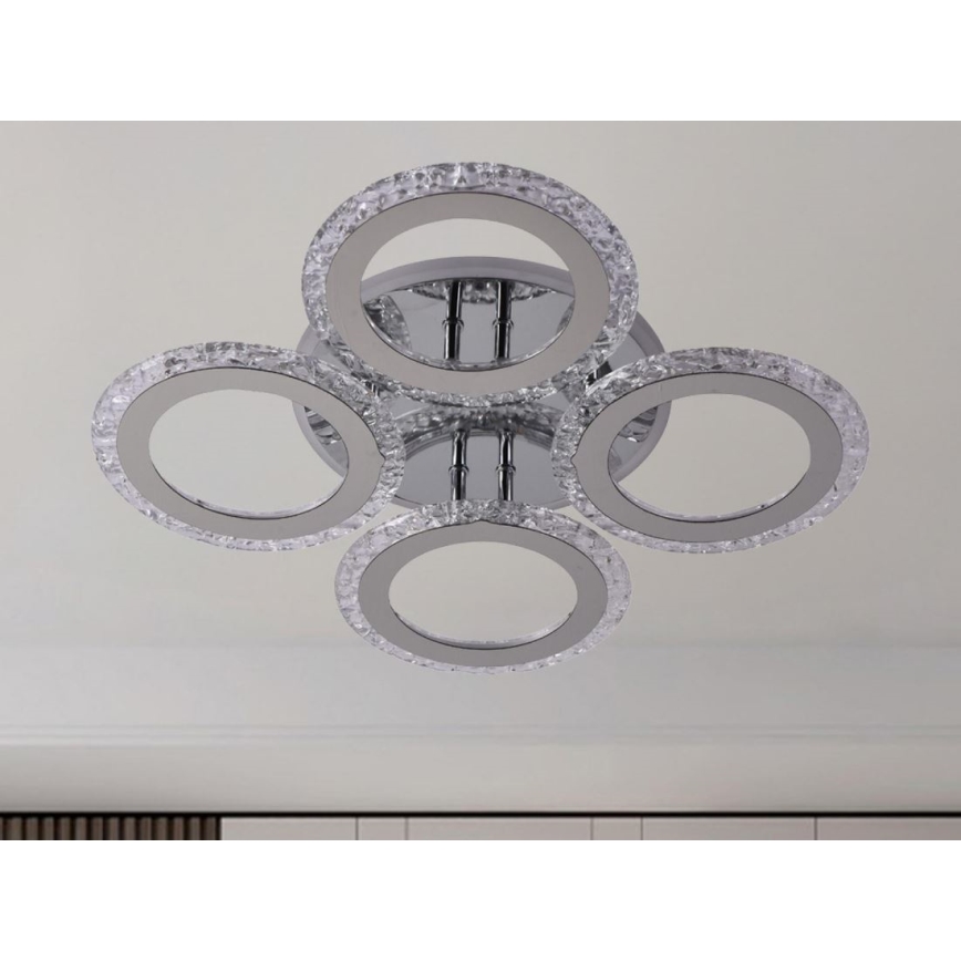 Lampadario a plafone LED dimmerabile LED/55W/230V 3000-6500K + telecomando