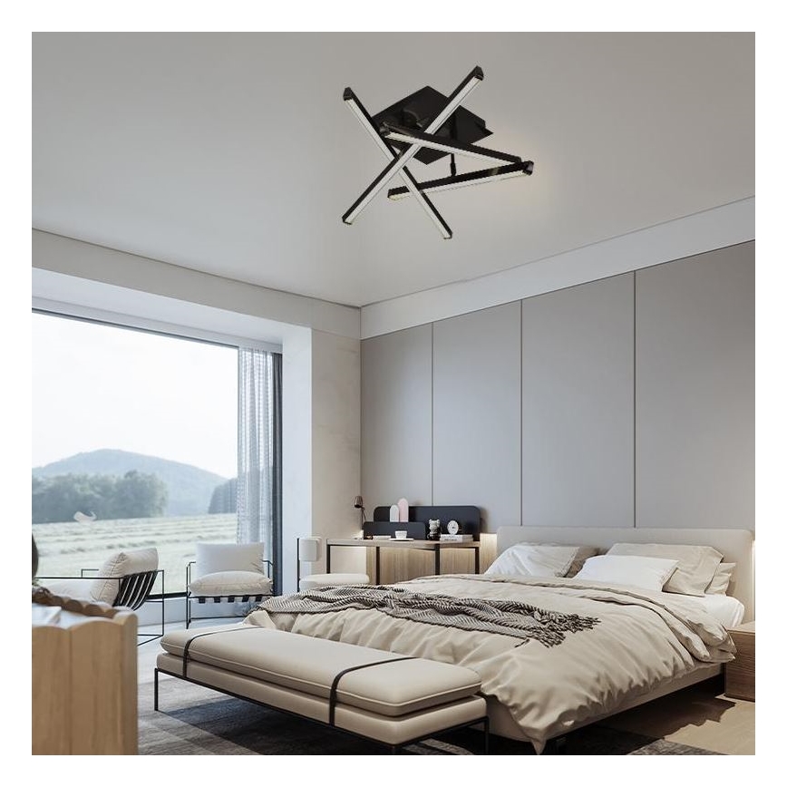 Lampadario a plafone LED dimmerabile LED/60W/230V 3000-6500K + telecomando