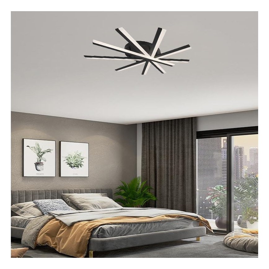 Lampadario a plafone LED dimmerabile LED/75W/230V 3000-6500K + telecomando