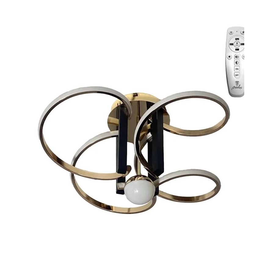 Lampadario a plafone LED dimmerabile LED/80W/230V 3000-6500K + telecomando