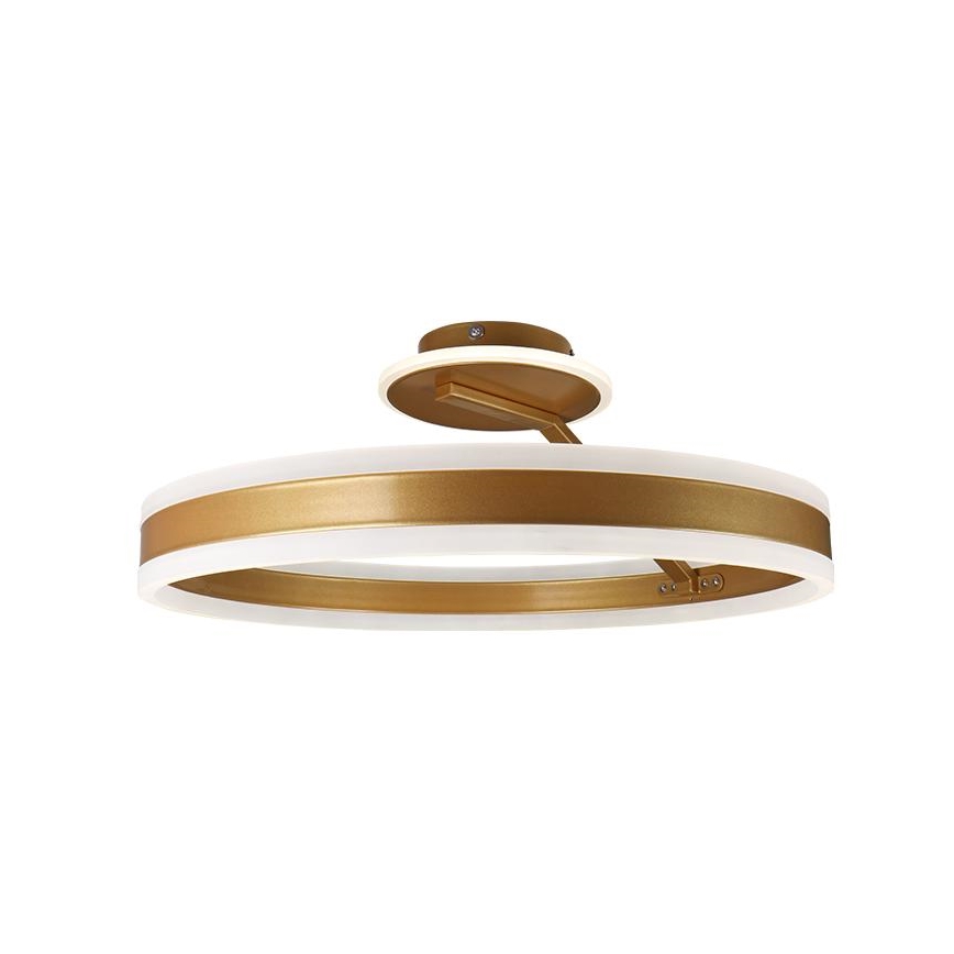 Lampadario a plafone LED dimmerabile LED/86W/230V 3000-6500K oro + telecomando