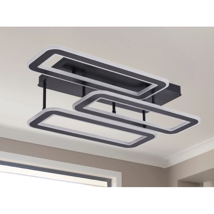 Lampadario a plafone LED dimmerabile LED/90W/230V 3000-6500K + telecomando