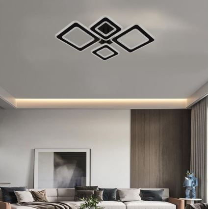Lampadario a plafone LED dimmerabile LED/95W/230V 3000-6500K + telecomando