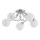 Lampadario a plafone LIVIA 5xE14/10W/230V cromo lucido